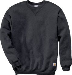 Carhartt Bluza Carhartt Midweight Crewneck Carbon. Bluzy męskie Carhartt, m, bez wzorów, bez ramiączek, bez kaptura. Za 212.89 zł.