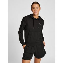 Damska bluza z kapturem Hummel lgc Shai. Czarne bluzy damskie Hummel, na wiosnę, xs, bez wzorów, z bawełny, klasyczne, bez ramiączek, z kapturem. Za 216.55 zł.