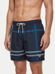 Barbour Szorty kąpielowe Twain MSW0067NY91 Granatowy Regular Fit. Niebieskie kąpielówki męskie Barbour, m, bez wzorów, z syntetyku. Za 289.99 zł.