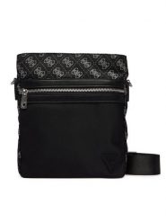 Guess Saszetka HMBENP P6123 Czarny. Czarne torby na ramię męskie Guess, z materiału. Za 329.99 zł.