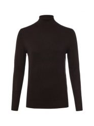 Marie Lund Sweter Kobiety drobna dzianina brązowy, M. Brązowe swetry nierozpinane damskie Marie Lund, m, bez wzorów, z dzianiny, eleganckie, bez kołnierzyka, bez ramiączek. Za 179.95 zł.