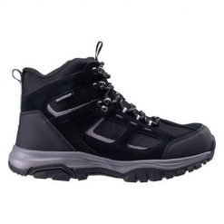 Buty trekkingowe męskie Hi-Tec Diroda Mid. Czarne buty zimowe męskie Hi-tec, z materiału, za kostkę, bez zapięcia. Za 463.00 zł.