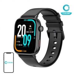 Smartwatch Colmi C8 Max (Czarny). Czarne smartbandy Colmi, bez wzorów. Za 79.00 zł.