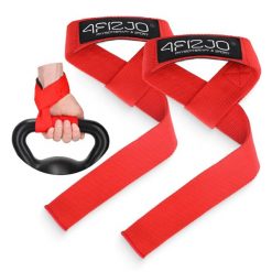 Paski treningowe do martwego ciągu 4FIZJO 2 sztuki. Czerwone paski damskie 4FIZJO, sportowe. Za 29.99 zł.