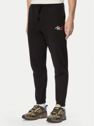 Tommy Jeans Spodnie dresowe DM0DM23903 Czarny Regular Fit. Czarne spodnie sportowe męskie Tommy Jeans, l, bez wzorów, z bawełny. Za 289.99 zł.