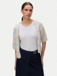 Vero Moda Kardigan Maybe 10348316 Beżowy Regular Fit. Brązowe kardigany damskie Vero Moda, xs, bez wzorów, z syntetyku, bez kołnierzyka. Za 159.99 zł.