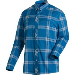 Koszula z długim rękawem Maier Sports Kasen. Niebieskie koszule męskie Maier Sports, na wiosnę, l, bez wzorów, z materiału, eleganckie, bez kołnierzyka, bez ramiączek. Za 383.00 zł.
