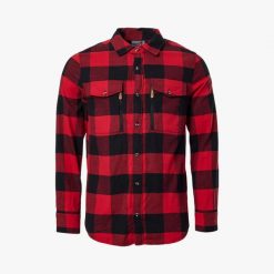 Koszula turystyka męska Swedemount Nordkap Flannel Shirt II oddychająca. Czarne koszule męskie SWEDEMOUNT, m, bez wzorów, z tkaniny, casualowe, bez kołnierzyka, bez ramiączek. Za 199.99 zł.