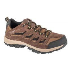 Trampki Męskie Zamsz Crestwood. Brązowe trampki męskie Columbia, bez wzorów, z zamszu, bez zapięcia. Za 442.99 zł.