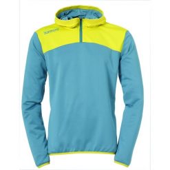 Bluza z kapturem Emotion 2.0 Kempa Quarter Zip. Niebieskie bluzy męskie Kempa, m, bez wzorów, z kapturem, na fitness i siłownię. Za 163.50 zł.