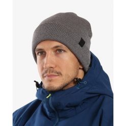Czapka zimowa Kilpi REFLEC-U. Szare czapki damskie Kilpi, na zimę, bez wzorów, z wełny, sportowe. Za 91.56 zł.