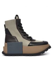 United Nude Trzewiki Roko Combat 11045161165 Brązowy ciemny. Brązowe botki damskie United Nude, bez wzorów, z materiału, bez obcasa, bez zapięcia. Za 1,579.00 zł.