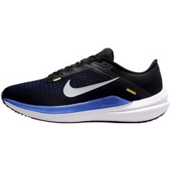 Buty Sportowe Męskie Nike Air Winflo 10. Czarne buty sportowe męskie Nike, bez wzorów, bez zapięcia, do biegania. Za 396.00 zł.