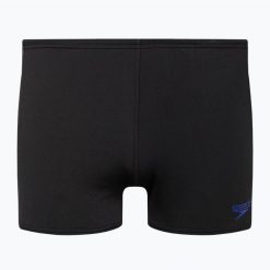 Bokserki kąpielowe męskie Speedo Tech Panel. Czarne kąpielówki męskie Speedo, m, bez wzorów. Za 94.99 zł.