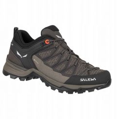 Buty damskie Salewa Mountain Trainer Lite GTX - wallnut/f. coral. Obuwie trekkingowe damskie Salewa, bez zapięcia. Za 897.68 zł.