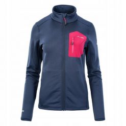 Damska Bluza Polarowa Nomi. Czerwone bluzy damskie ELBRUS, bez wzorów, z polaru, sportowe, bez ramiączek, bez kaptura. Za 421.99 zł.