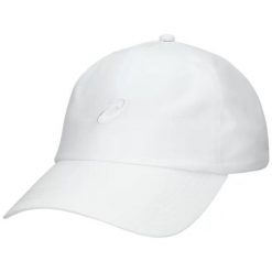 Czapka z daszkiem Asics Essential Running. Czarne czapki damskie Asics, bez wzorów, sportowe. Za 99.00 zł.