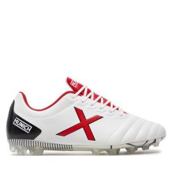Buty do piłki nożnej Munich. Białe buty sportowe męskie munich, bez wzorów, bez zapięcia. Za 229.99 zł.