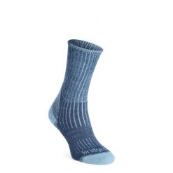 Skarpety trekkingowe Bridgedale Hike Mid Merino C Boot. Niebieskie skarpetki damskie Bridgedale, bez wzorów. Za 87.99 zł.