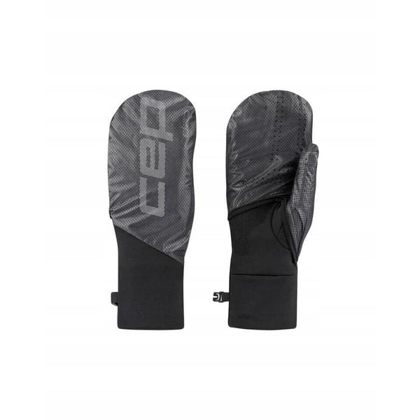 Rękawiczki sportowe ciepłe Pro Run 2w1 unisex czarne Core Run CEP. Czarne rękawiczki męskie CEP, bez wzorów, z elastanu. Za 259.00 zł.