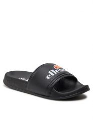 Ellesse Klapki Filippo Slide SGVF0834 Czarny. Czarne klapki damskie Ellesse, bez wzorów, ze skóry, bez obcasa, bez zapięcia. Za 119.99 zł.