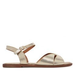 Sandały Lasocki. Czarne sandały damskie Lasocki, bez wzorów, bez obcasa, na płaskiej podeszwie, bez zapięcia. Za 149.99 zł.