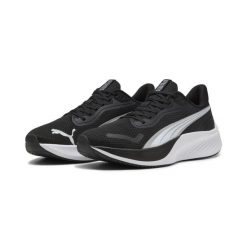 Buty do biegania Pounce Lite PUMA Black White. Białe obuwie sportowe damskie Puma, bez wzorów, bez zapięcia, do biegania. Za 279.00 zł.