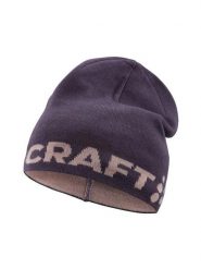 Craft Czapka Adv Nordic Training Merino Logo z wełny merino. Fioletowe czapki damskie Craft, bez wzorów, z wełny. Za 103.30 zł.