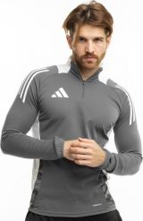 Adidas Bluza męska adidas Tiro 24 Competition Training szara IV6972 S. Szare bluzy męskie Adidas, m, bez wzorów, bez ramiączek, bez kaptura. Za 191.51 zł.
