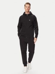 BOSS Bluza Sense 50557206 Czarny Regular Fit. Czarne bluzy męskie Boss, m, bez wzorów, z bawełny, bez ramiączek, bez kaptura. Za 549.99 zł.