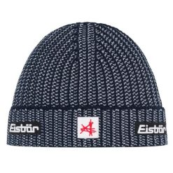 Czapka Eisbar Sorrak MÜ SA. Czarne czapki damskie Eisbar, na zimę, bez wzorów, z bawełny, eleganckie. Za 182.23 zł.