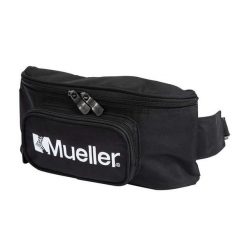 Saszetka nerka na biodra z trzema kieszonkami Mueller. Czarne saszetki i nerki męskie MUELLER, bez wzorów. Za 80.00 zł.