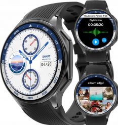 ZEGAREK SMARTWATCH 4 GB DYKTAFON ZDJĘCIA VIDEO MP3 AMOLED BLUETOOTH 5.3. Zegarki smartwatch Lazird, bez wzorów. Za 239.99 zł.