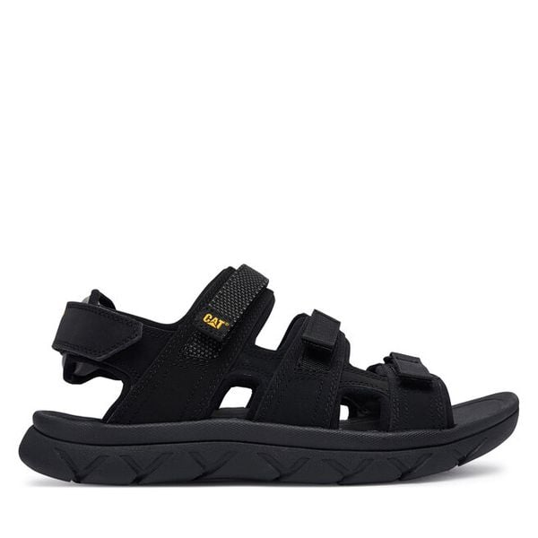 Sandały CAT Footwear. Czarne sandały męskie CAT Footwear, bez wzorów, bez zapięcia. Za 398.99 zł.