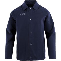 Kurtka koszulowa trenerska Jako Wardrobe. Niebieskie kurtki męskie Jako, xl, bez wzorów, z materiału, biznesowe, bez kaptura. Za 448.50 zł.