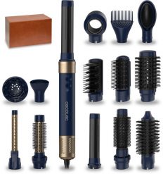 Lokówko-suszarka do włosów Cecotec Bamba CeramicCare 14in1 AirGlam Blue. Lokówki Cecotec. Za 723.93 zł.