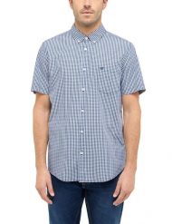 Męska Koszula Mustang Style Gilroy White Vichy Check 1016250 12706. Białe koszule męskie Mustang, m, bez wzorów, bez kołnierzyka, bez ramiączek. Za 149.99 zł.