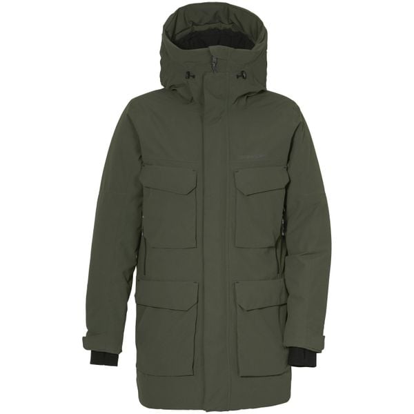Parka Didriksons Drew. Zielone parki damskie Didriksons, na jesień, l, bez wzorów, bez kołnierzyka, bez kaptura. Za 993.25 zł.