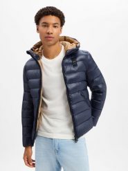 Blauer Kurtka Mężczyźni niebieski, XL. Niebieskie kurtki męskie Blauer, m, bez wzorów, bez kaptura. Za 1,499.95 zł.