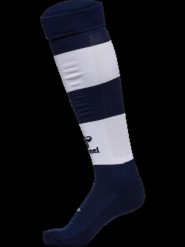 Hummel skarpety piłkarskie hmlESSENTIAL STRIPE MARINE/WHITE roz. 47-50. Białe skarpetki damskie Hummel, bez wzorów, z bawełny. Za 79.28 zł.