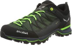 Buty trekkingowe męskie Salewa MS Mtn Trainer Lite Gtx. Zielone trekkingi męskie Salewa, na zimę, z gore-texu, bez zapięcia. Za 794.85 zł.