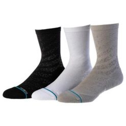 Skarpety biegowe Stance Run Lt Crew 3 Pack. Białe skarpetki damskie Stance, bez wzorów. Za 196.79 zł.