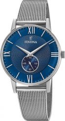 Zegarek Festina Zegarek damski Festina F20568-3 srebrny. Szare zegarki damskie Festina, srebrne. Za 381.00 zł.