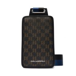 Saszetka KARL LAGERFELD. Czarne saszetki i nerki męskie KARL LAGERFELD, małe. Za 849.99 zł.