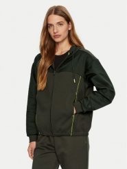 Champion Bluza 117474 Zielony Regular Fit. Zielone bluzy damskie Champion, m, bez wzorów, z syntetyku, bez ramiączek, bez kaptura. Za 269.99 zł.