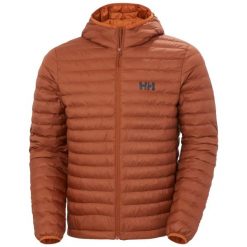 Kurtka z kapturem Helly Hansen Sirdal. Brązowe kurtki męskie Helly Hansen, xl, bez wzorów, z poliesteru, z kapturem. Za 681.50 zł.