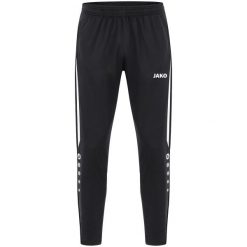 Spodnie dresowe polyesterowe Jako Power. Białe spodnie dresowe damskie Jako, bez wzorów, z dresówki, na fitness i siłownię. Za 241.00 zł.
