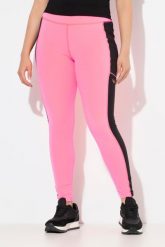 Damskie Legginsy sportowe szybkoschnące kieszenie z recyklingu. Czerwone legginsy damskie Ulla Popken, bez wzorów, z elastanu. Za 239.99 zł.