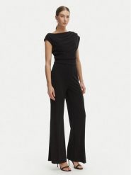 Rinascimento Kombinezon CFC0020254002 Czarny Regular Fit. Czarne sukienki damskie Rinascimento, xs, bez wzorów, z syntetyku, bez kołnierzyka, bez ramiączek. Za 749.99 zł.