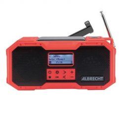 Albrecht DR 112 DAB+ Zewnętrzna korba Radio FM, SOS, Latarka, Solar, PowerBank. Radia No Name. Za 342.99 zł.